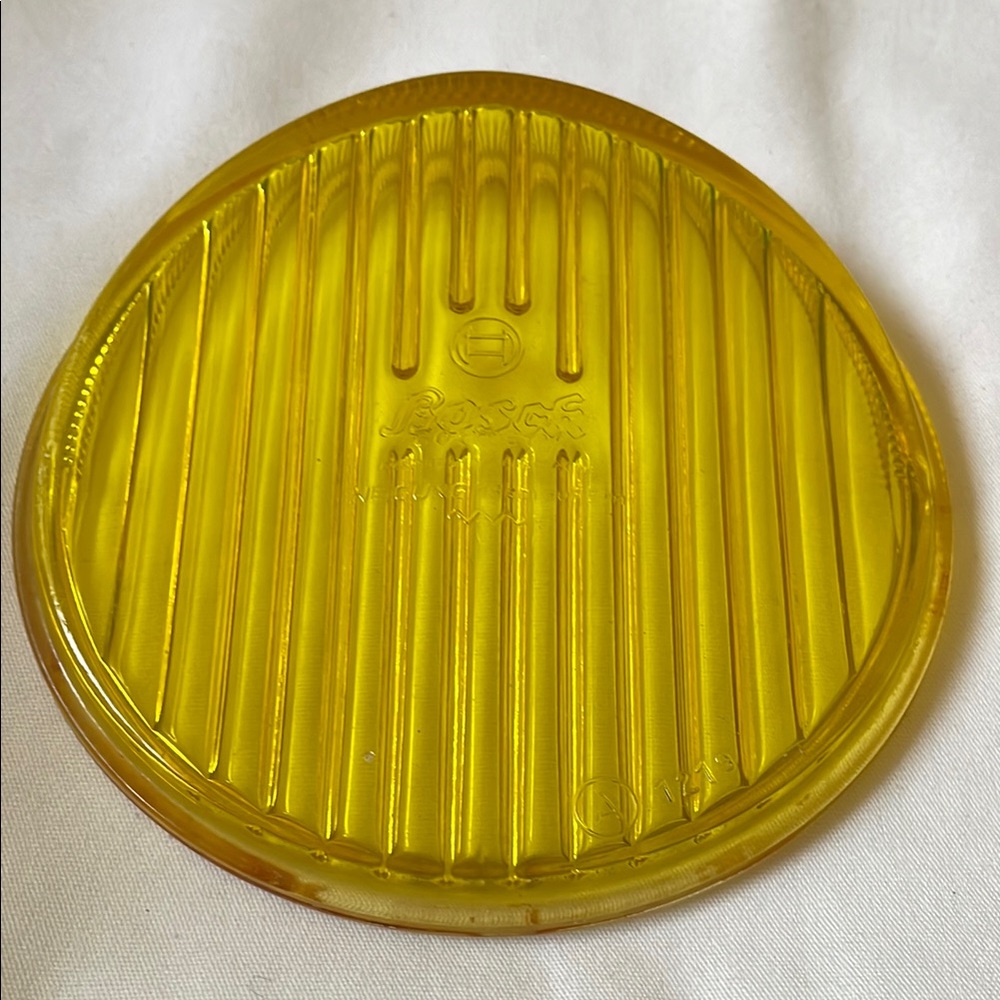 Bosch A 1219 fog lens amber yellow glass auto car replacement part